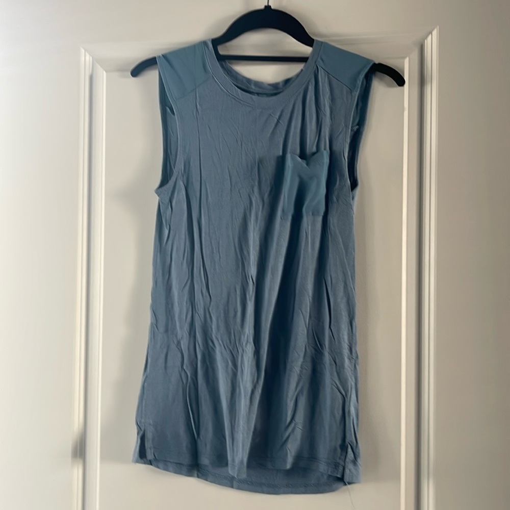 Loft blue tank top